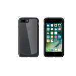 Wholesale iPhone 7 Plus Clear Armor Hybrid Case (Black)